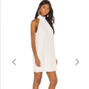 Revolve SMOCKED TURTLENECK mini dress Krisa by Revolve